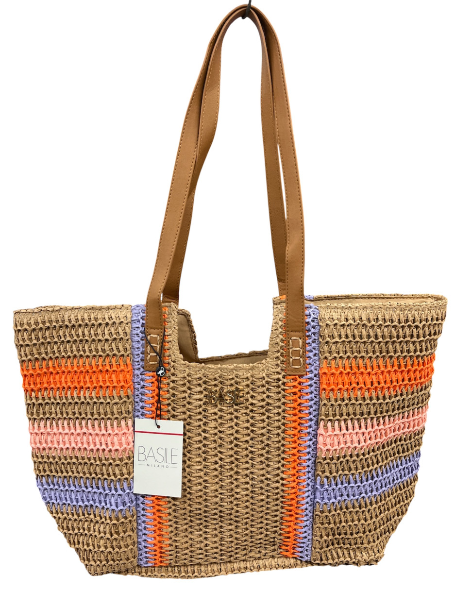 BA80200AR SHOPPING 37x35x17cm ARANCIO 41100
