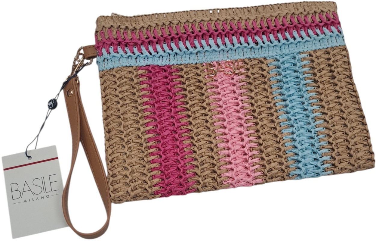 BA80202RO POUCH 27x19cm ROSA 41100