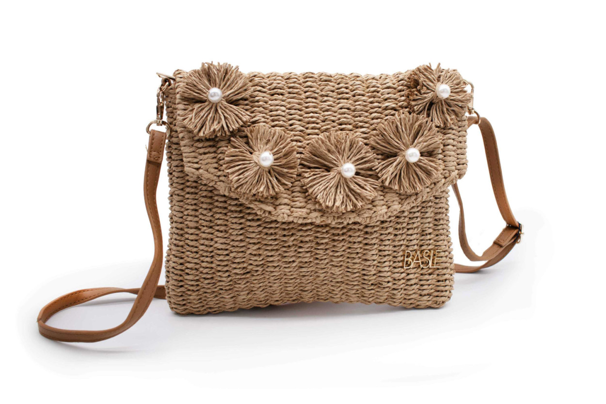 JJ80302KA TRACOLLA PIATTA JJOU 27x20cm KHAKI 41100