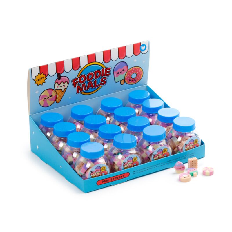 STA480 CONFEZIONE DI MINI GOMME DA CANCELLARE FOODIEMALS 41273