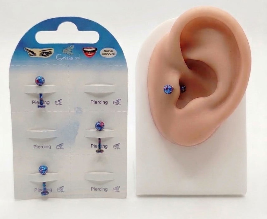 BODY PIERCING ACCIAIO CHIRURGICO BP8479 1235