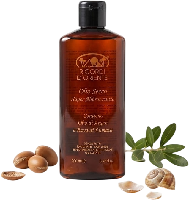RICORDI D'ORIENTE OLIO SECCO ARGAN BAVA LUMACA 200ml 111178 52318