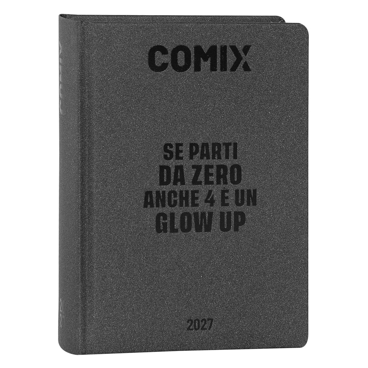 AGENDA COMIX 16M MINI CHARCOAL 16x11,5cm 76588CH 41349