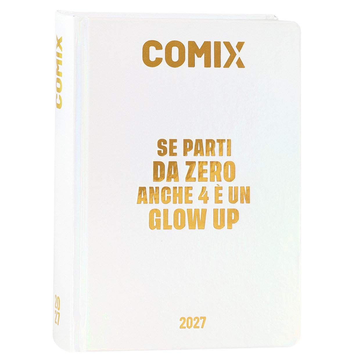 AGENDA COMIX 16M STD HOLO WHITE 18,5x13,5cm 76587HW 41349
