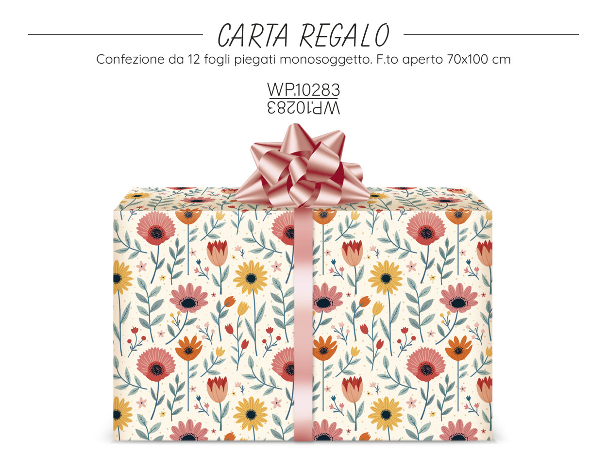WP10283 CARTA REGALO FIORI 40631