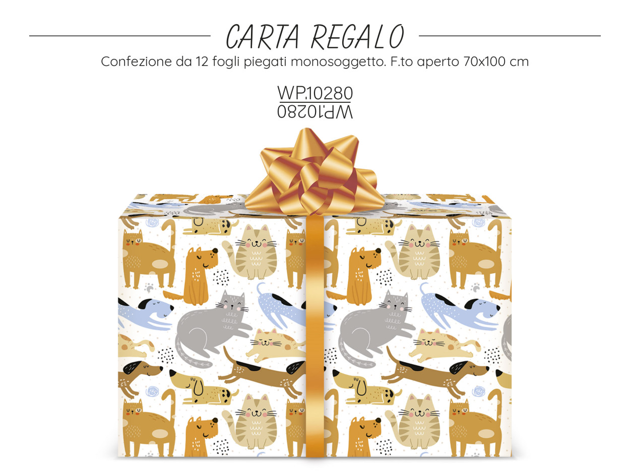 WP10280 CARTA REGALO CUCCIOLI 40631