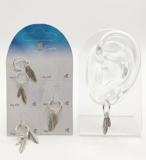 OR0607 CERCHIO LOBO CON PIUME ARG. 1235