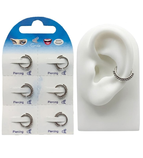 BP8635 PIERCING SETTO 1.2X8 ACCIAIO CHIR. 41235 (piccoli)