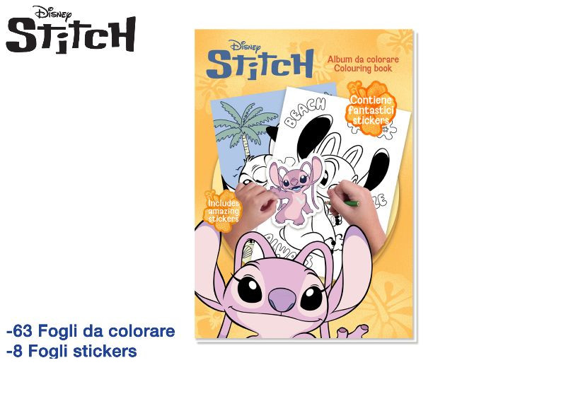 ALBUM DA COLORARE 71FG+STICK 31X23 S.36 308627 40971