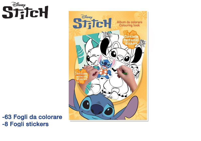 ALBUM DA COLORARE 71FG+STICK 31X23 S.36 308610 40971