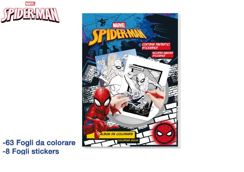 ALBUM DA COLORARE 71FG+STICK 31X23 S.36 308603 40971