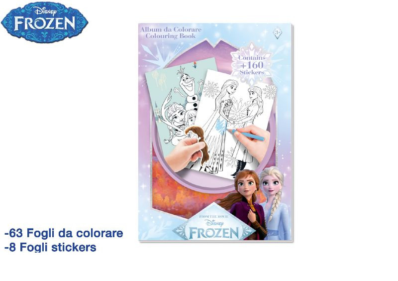 ALBUM DA COLORARE 71FG+STICK 31X23 F.36 308542 40971