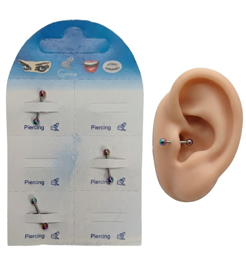 BP8671 BARRA ANODIZZATA 1.2X10 ARCOBALENO 41235