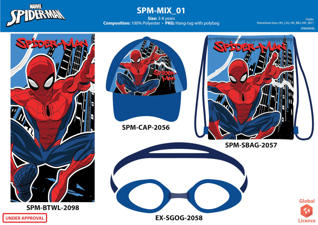 SUMMER SET SPIDERMAN01 40631