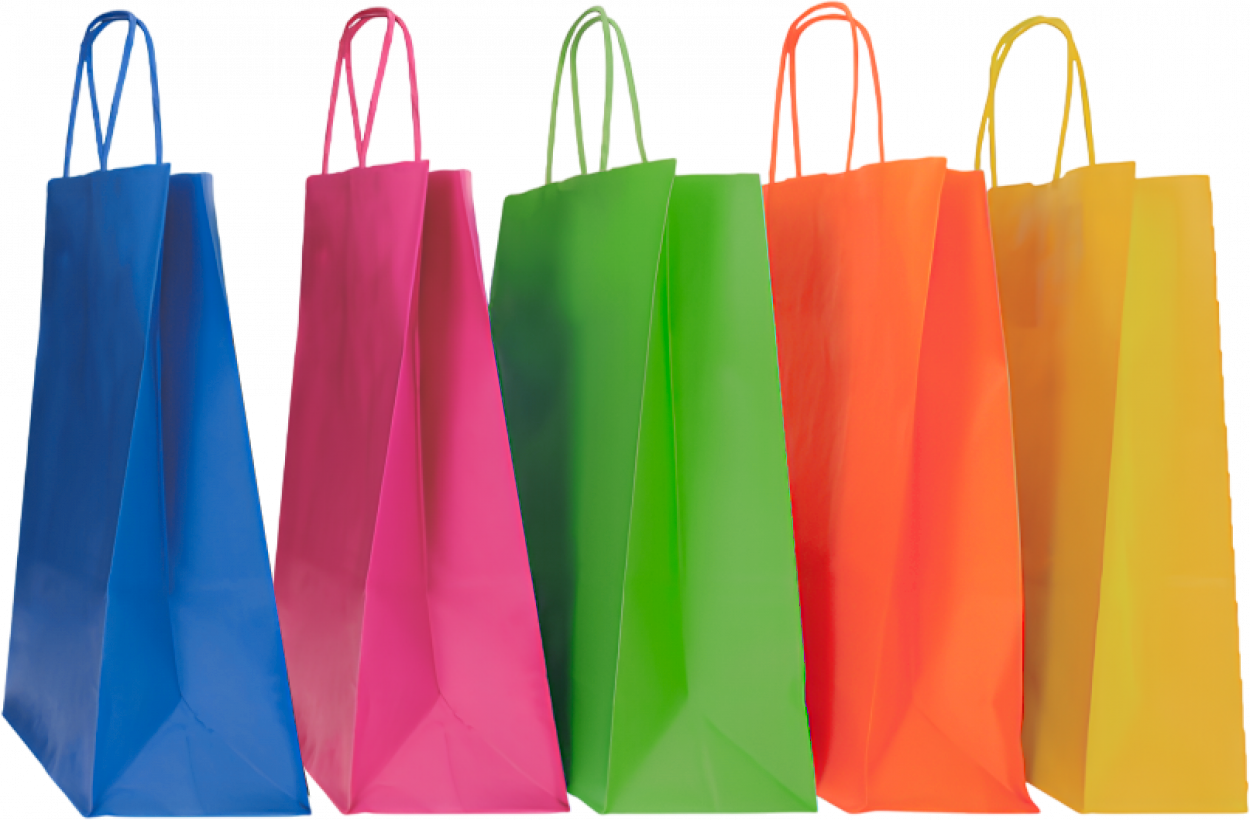 9ESTIVO-18 SHOPPER RITORTO ASSORTITO 18+8x24cm 41327