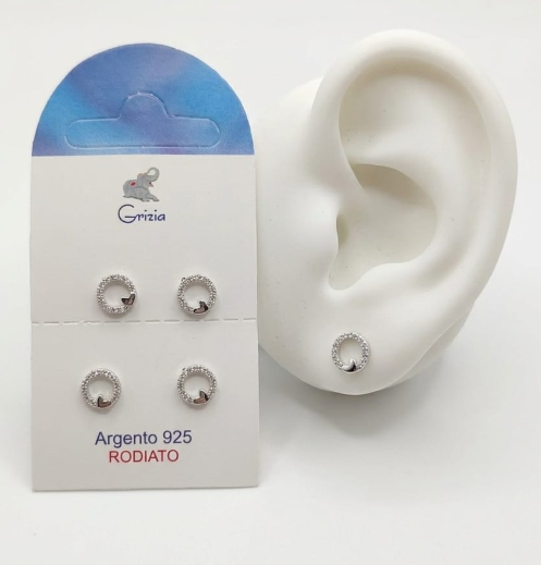 OR4014 CERCHIO ZIRCONATO CON CUORE ARG.RO 41235