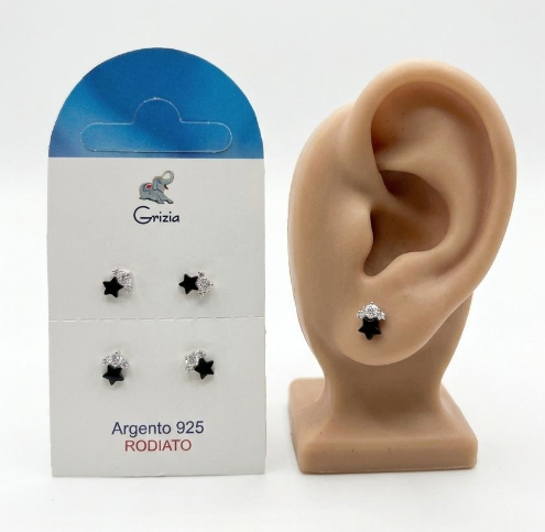 OR4016 STELLA NERA CON ZIRC.ARG.RODIATO 41235