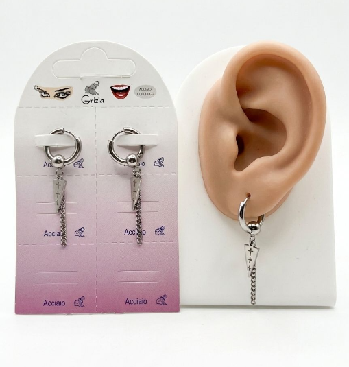 OR0204 CERCHIO PEND CON CAT. ACCIAIO 41235