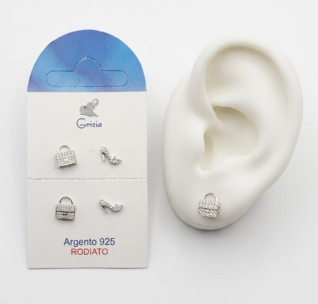 OR4027 BORSA E TACCO ZIRC.ARG.RODIATO 41235