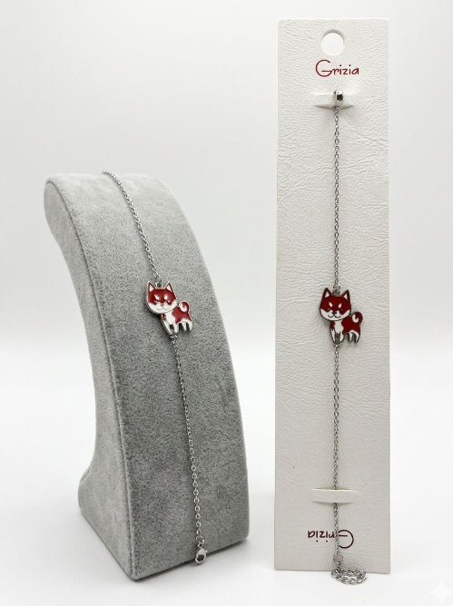 BR1816 BRACCIALE GATTINO ACC. CHIR. SMALTATO 41235