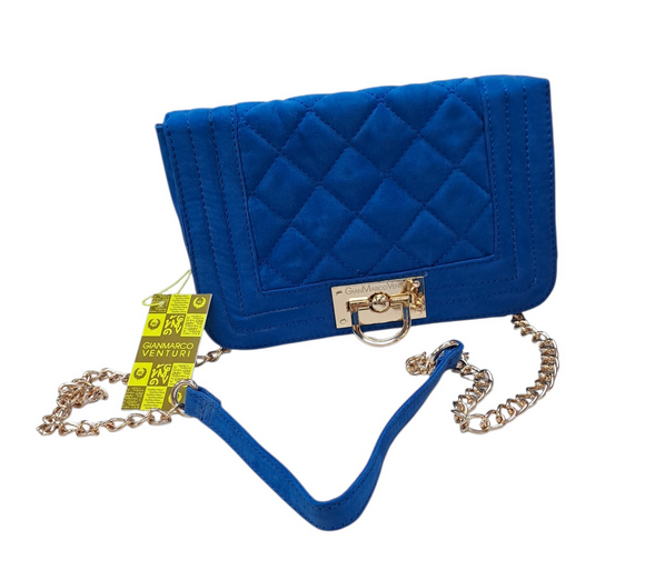 BORSA IMBOTTITA C/TRAC. CATENA BLU (MEDIA) 30210 980