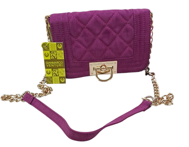 BORSA IMBOTTITA C/TRAC. CATENA FUCSIA 30212 980