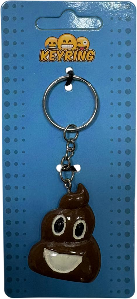 KEY61 P/CHIAVI EMOTIVE POOP SORRISO