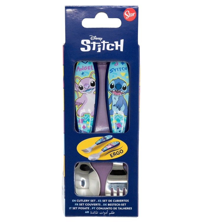 ST75068 STITCH SET 2 POSATE ACCIAIO 41401