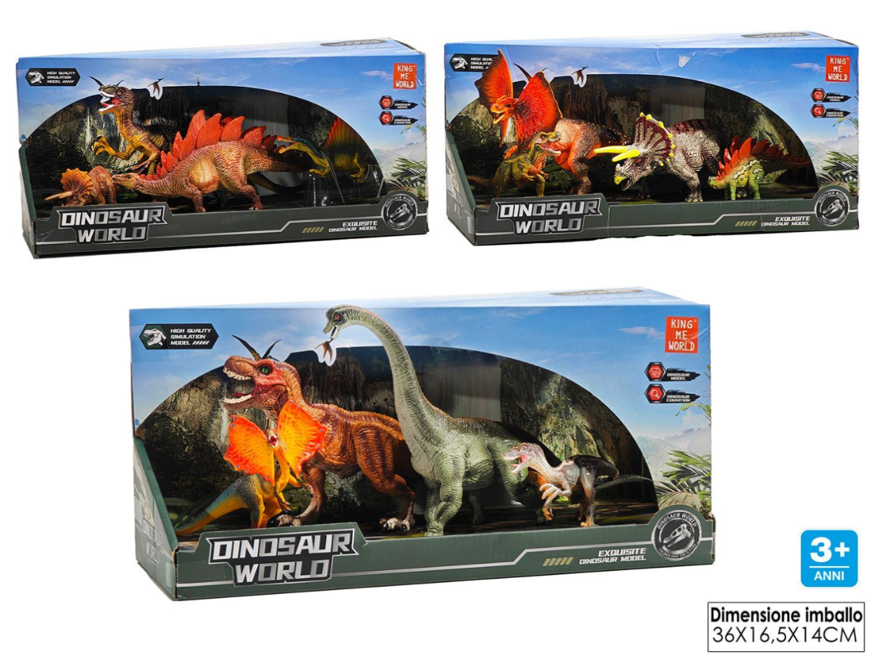 SET 4 DINOSAURI 100327 40619