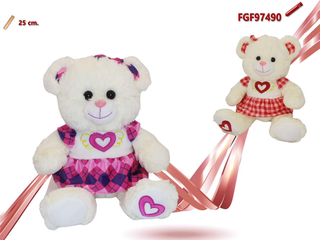 ORSO PELUCHE CON VESTITO 497490 52548