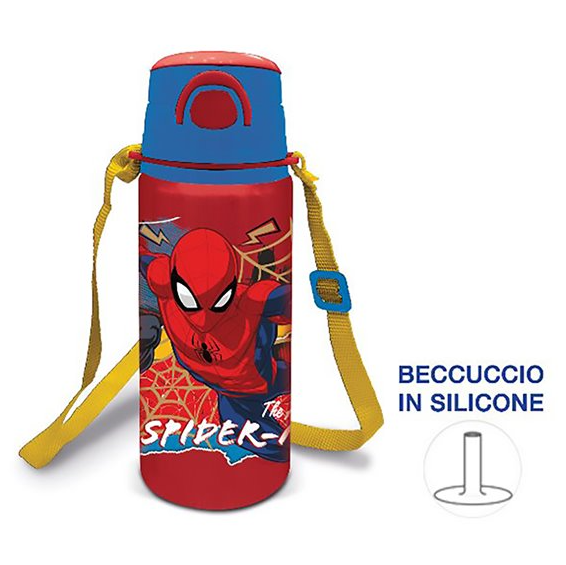 ST83558 SPIDERMAN BORRACCIA ALL POP UP CON CANNUCCIA E TRACOLLA 41401