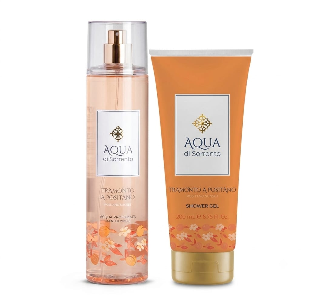AQUA DI SORRENTO GIFT SET POSITANO SG 200ml + ACQUA PROFUMATA 245ml 863990 41457