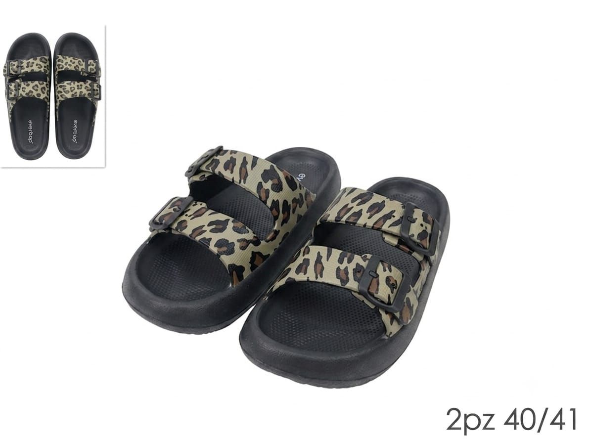 CIABATTE DONNA 36/41 MACULATO 689882 40842
