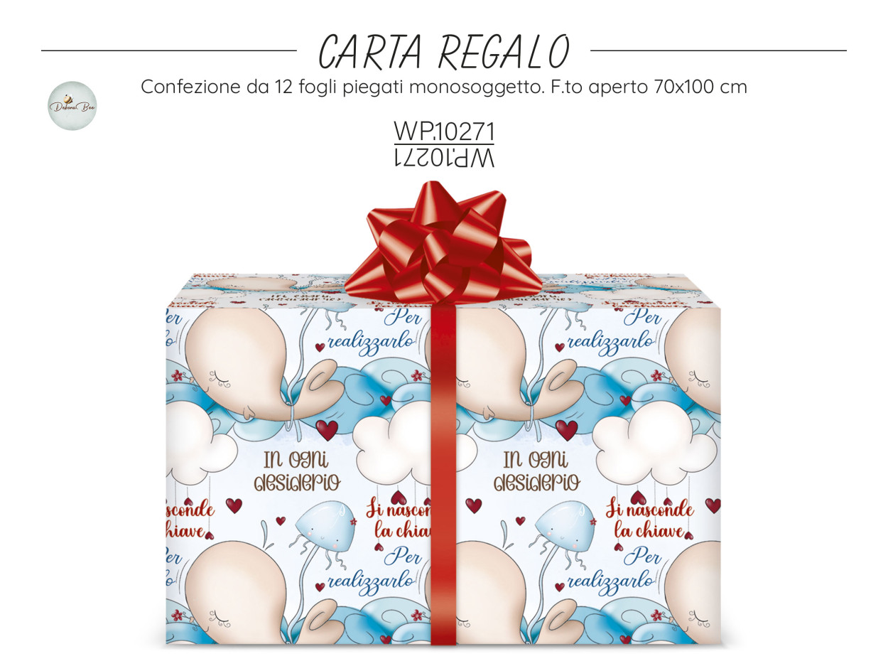 WP10271 CARTA REGALO BALENOTTERA DEBORA BEE 40631