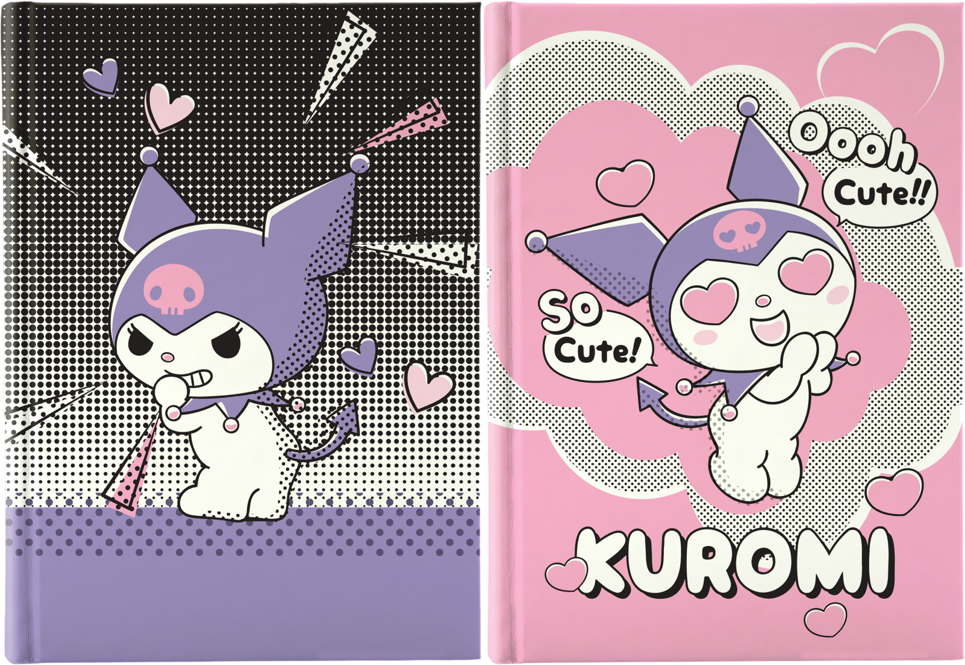 KU910000 KUROMI 26 DIARIO TWEEN 19,5x15cm 40720