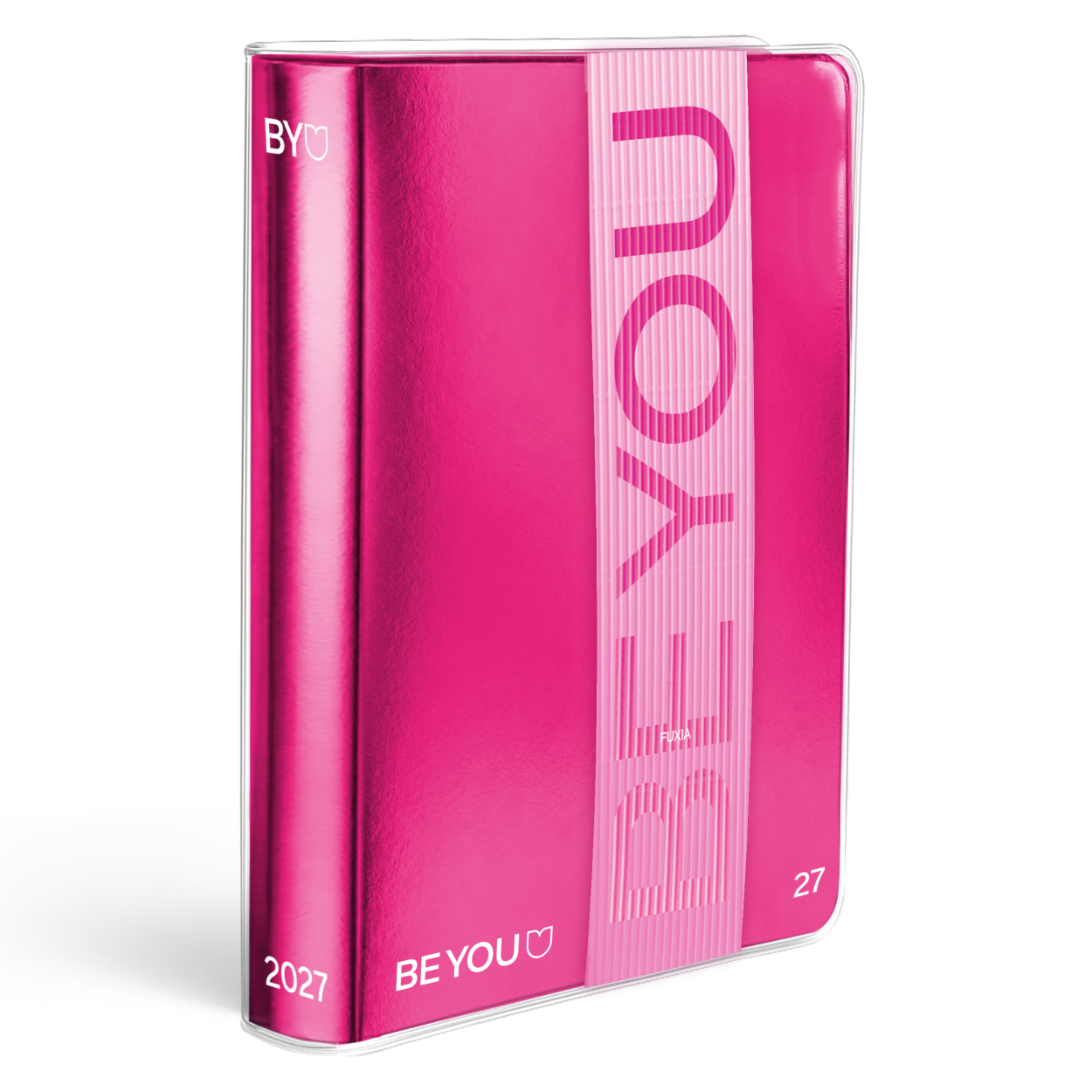 BE9BR000 BE-U 26/27 DIARIO FUXIA EASY 17x13cm 40720
