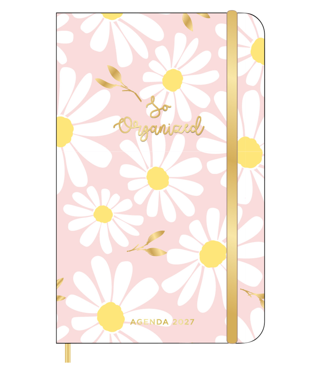 AGENDA 18 MESI SETTIMANALE DAISY 12,7x21,59cm TRI-COASTAL 31228PB-D5791 41434