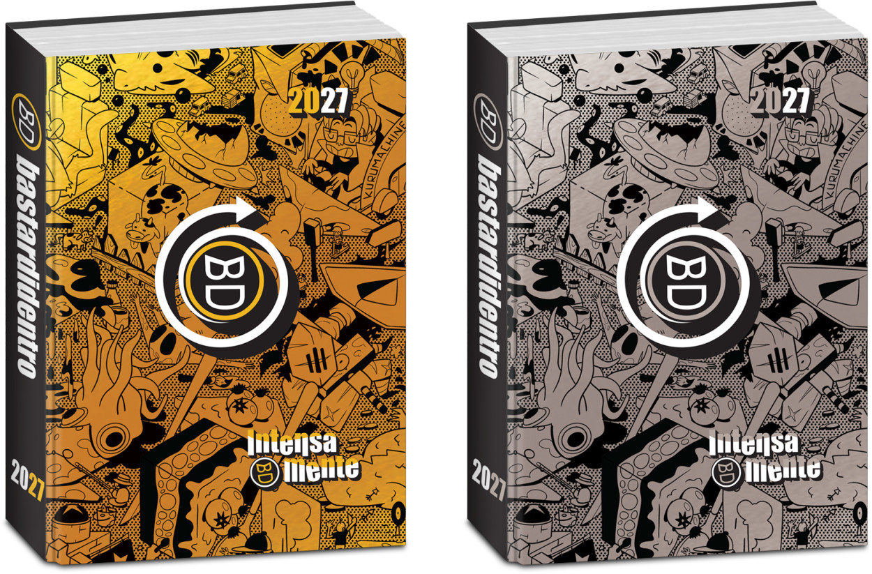 DIARIO STD 16M GOLD & SILVER BASTARDIDENTRO AGENDA INTENSAMENTE 508402602 41434