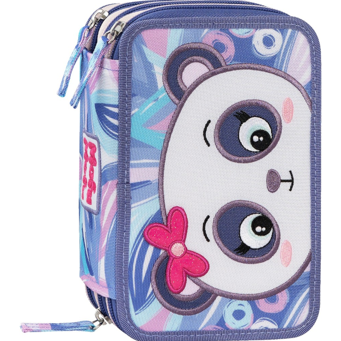 ASTUCCIO CORREDO 3 ZIP PANDA MOFUMOFU 75997PA 41349