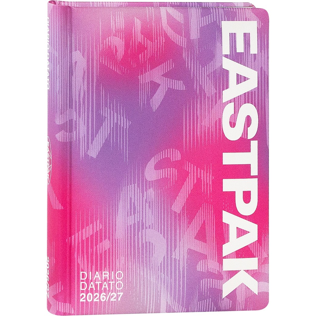 DIARIO DATATO 13M MEDIUM EASTPAK LETTERDYE PINK 76482LP 41349