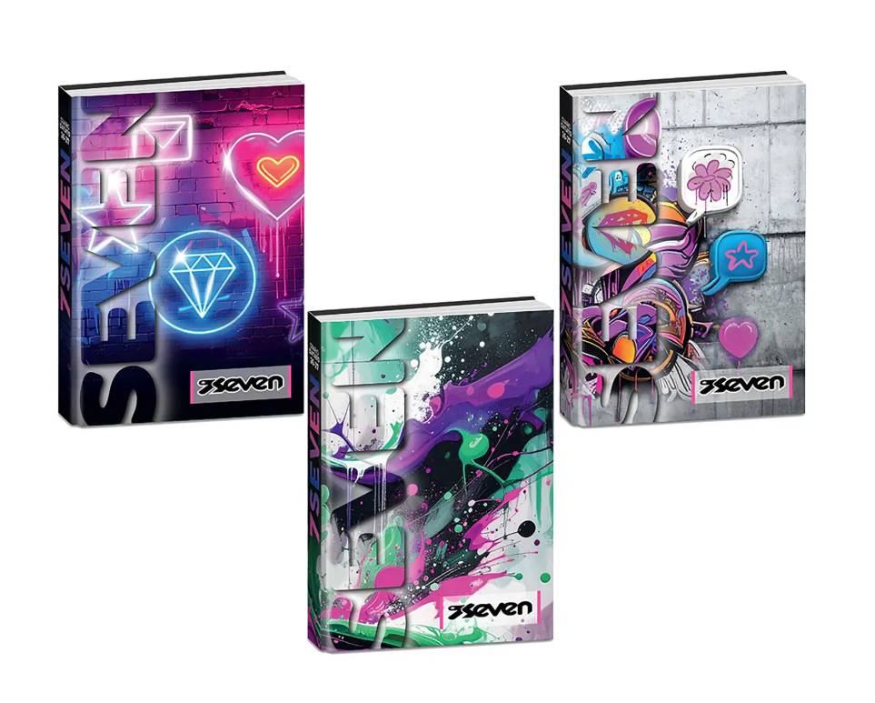 DIARIO STD 12M SEVEN DATATO CARTOTECNICA GIRL 500102625 41434