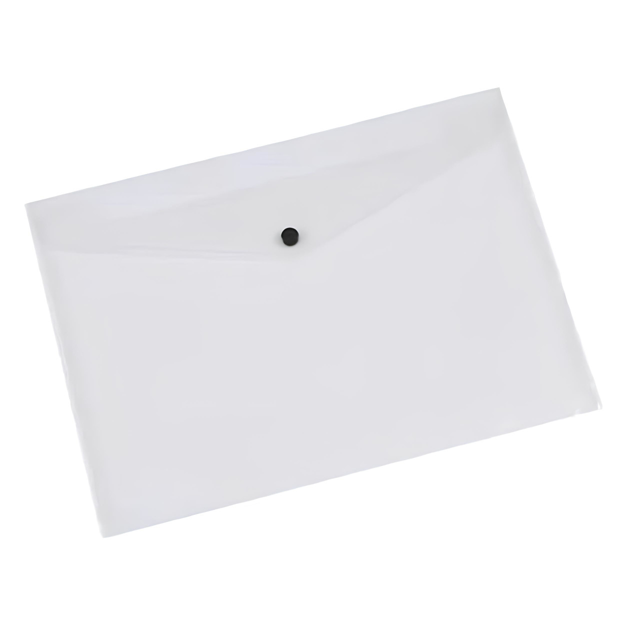 DB802/AS TRASP BUSTE CON BOTTONE A4 COLORE TRASPARENTE NEUTRO 55598