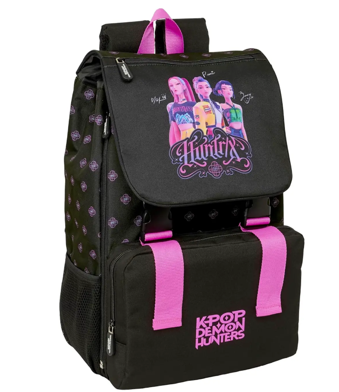 EXTENSIBLE BACKPACK K-POP DEMON HUNTERS 28,5x15x41cm 642675019 41177