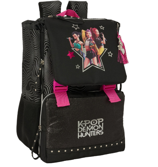 EXTENSIBLE BACKPACK K-POP DEMON HUNTERS 28.5x15x41cm 642668019 41177