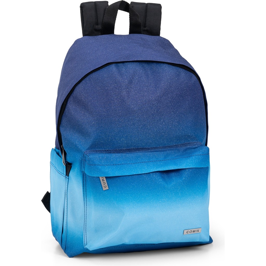ZAINO AMERICANO SFUMATO GLITTER BLU COMIX 76229SB 41349
