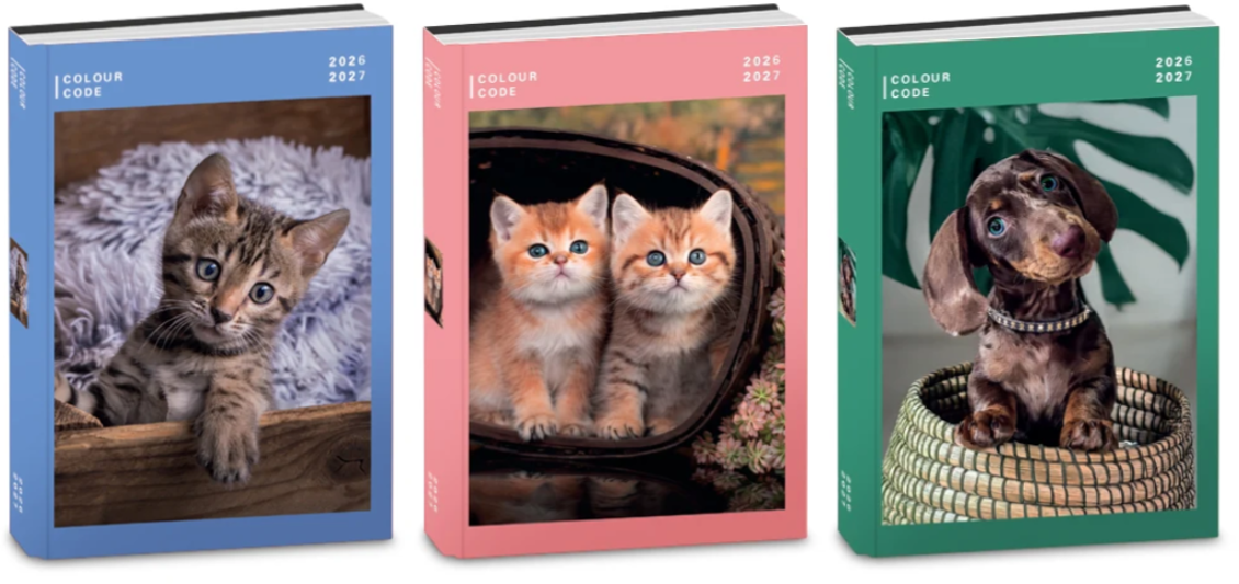 DIARIO AG.10M DATATO COLOUR CODE ANIMAL SNAPSHOT 50D802603 41434