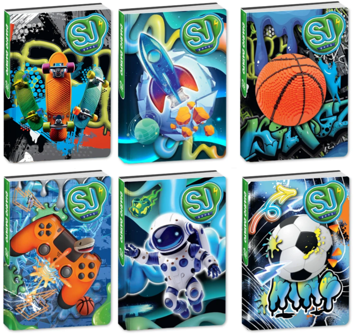 DIARIO AG.10M DATATO CARTOTECNICA BOY SJ GANG 50C202611 41434