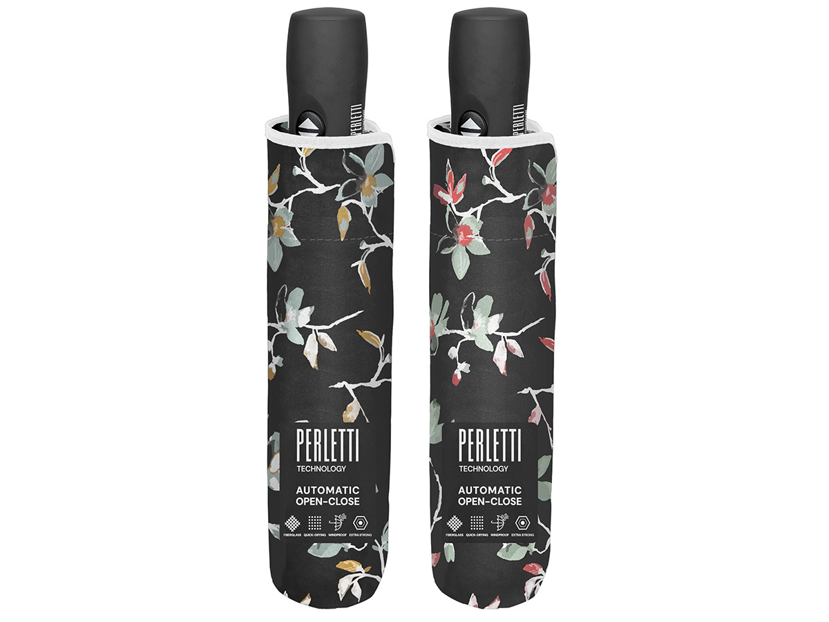 OMBRELLO DONNA MINI A/C 54/8 LIGHT TONDO FIORE TECHNOLOGY 21835 40035