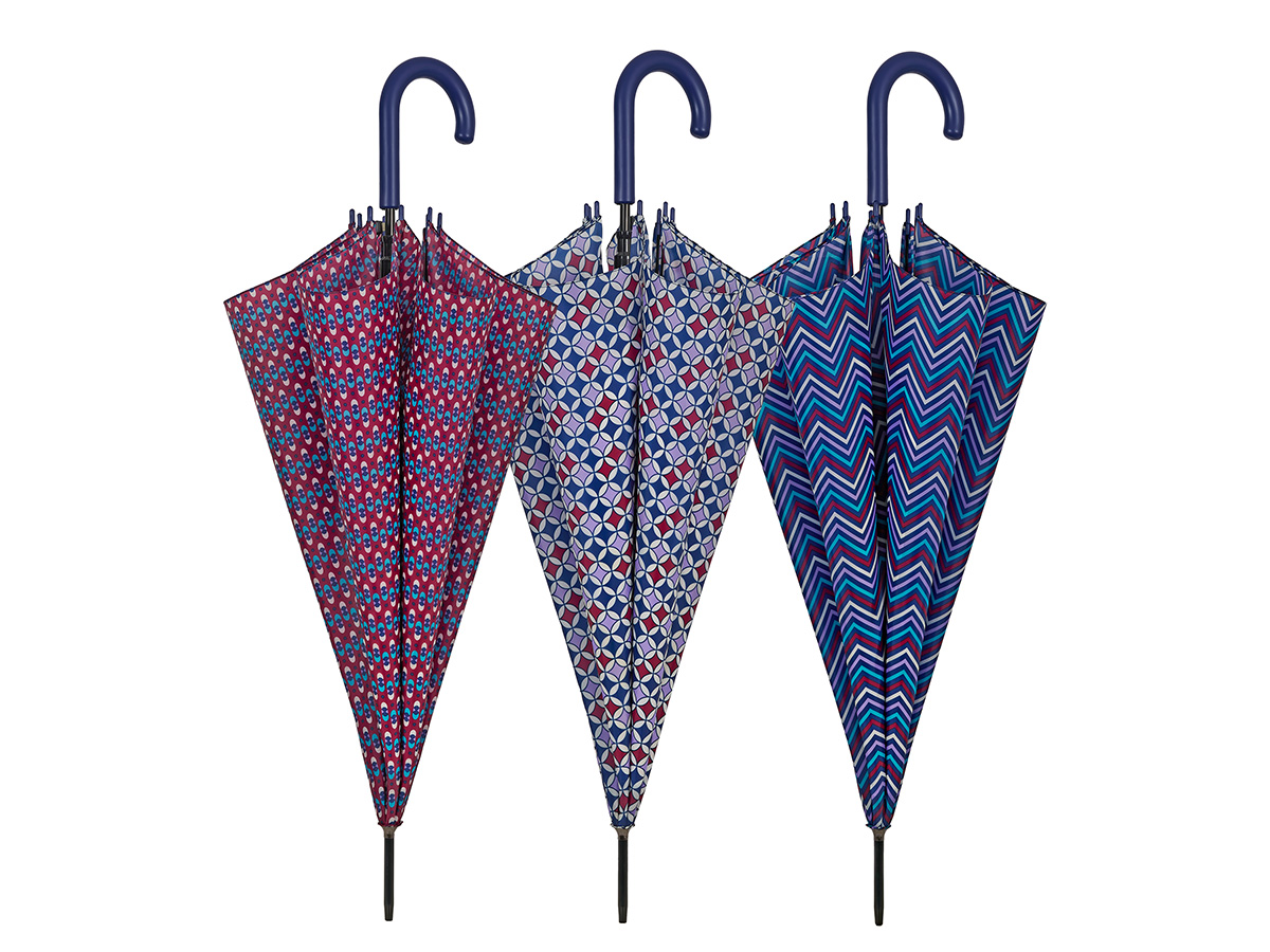 OMBRELLO DONNA 61cm AUTOMATICO GEOMETRICO 12072 40035