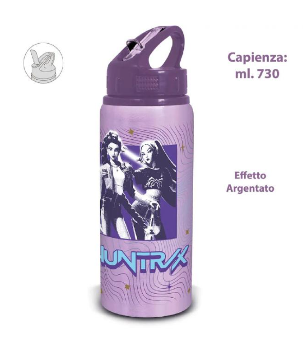 P80660 BORRACCIA METAL 730ml KPOP DEMON HUNTERS 41336